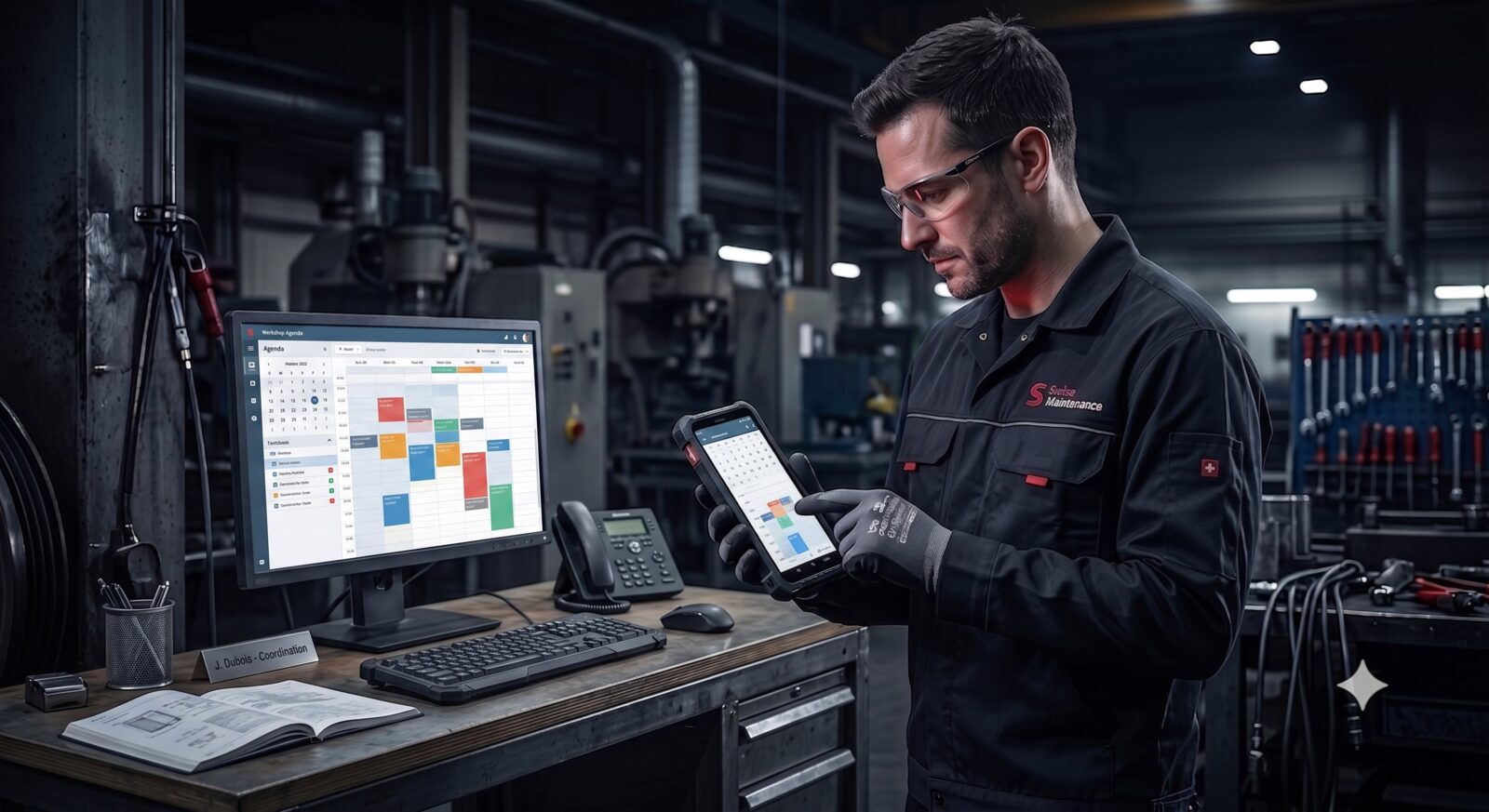 Swiss Maintenance — Technicien en intervention